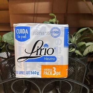Lirio Neutro Soap Pack 3 bars